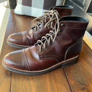 Thursday Boot Company Men’s Brandy Captain leather boots